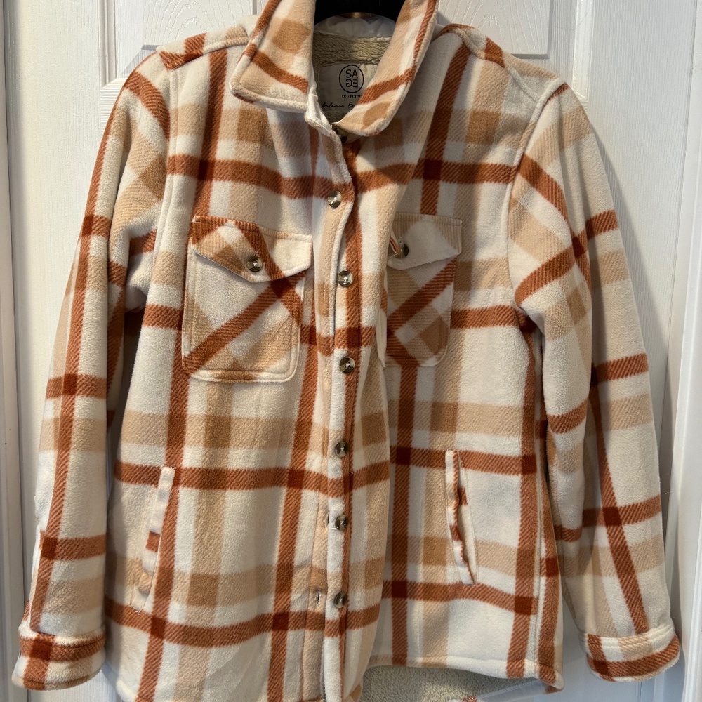 Plaid Sherpa Shacket